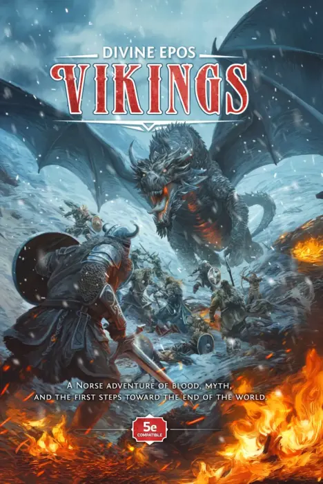 DIVINE EPOS: VIKINGS [Hardcover + PDF]
